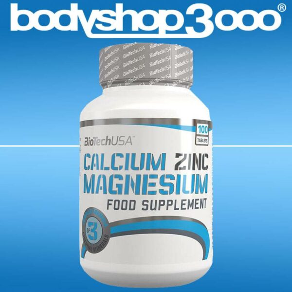 Biotech USA - Calcium Zinc Magnesium 180g