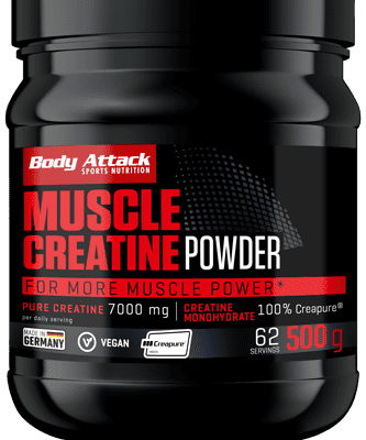 Body Attack Muscle Creatine Creapure 500g