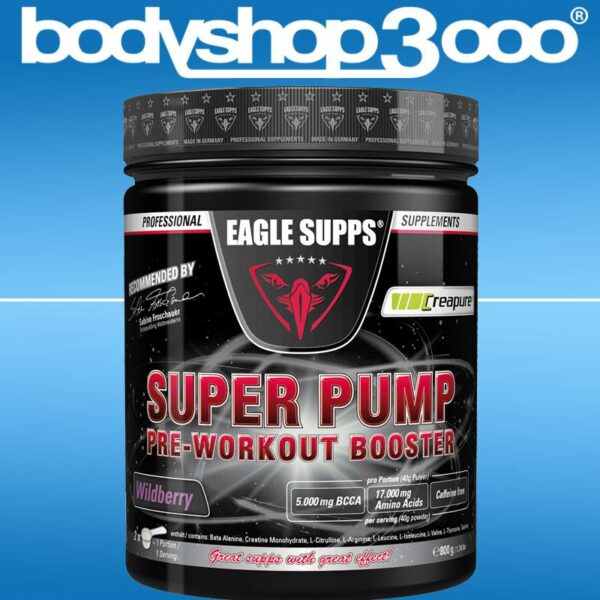 EAGLE SUPPS Super Pump Pre-Workout Booster 800g