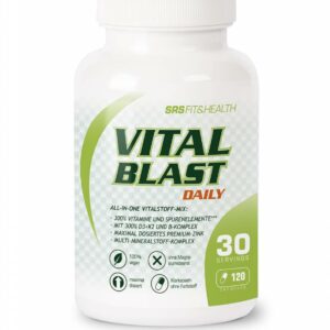 SRS Muscle Vital Blast ALL-IN-ONE VITALSTOFF MIX 120 Caps 100% vegan