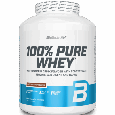 Biotech USA Eiweiß 100% Whey Protein Pulver 2270g +Shaker Gratis