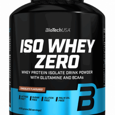 BioTech ISO Whey Zero Protein 2270g +Shaker Gratis