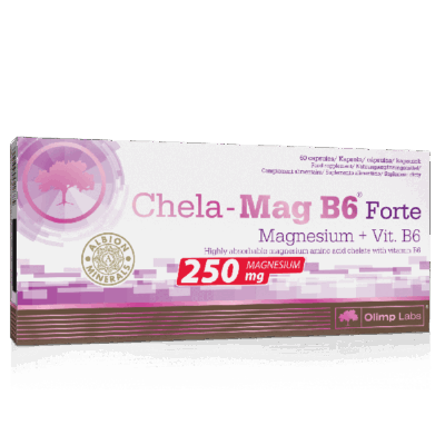 Olimp Magnesium Chela-Mag B6 Forte Mega Caps - 60 Kapseln
