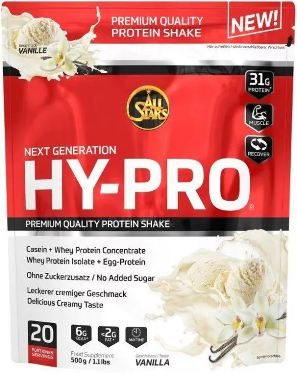 All Stars Hy-Pro 85 Protein 500g Beutel