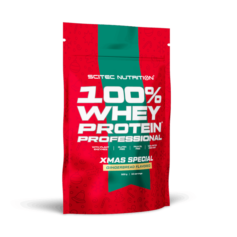 Scitec Nutrition 100 % Whey XMAS Edition Gingerbread 500g