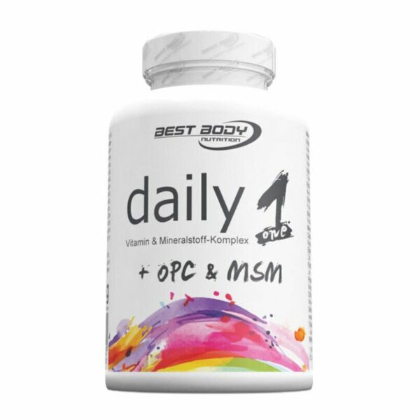 Best Body Nutrition Daily One 100 Kapseln+ OPC & MSM