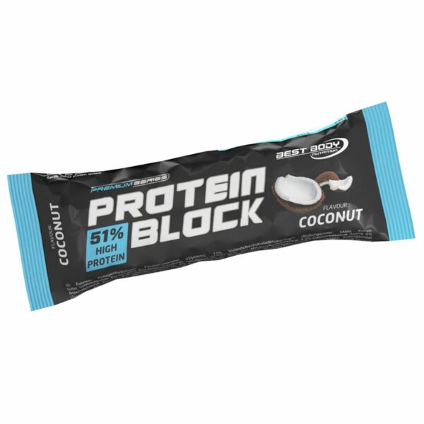 Best Body Nutrition Hardcore Protein Block 15x90g Kokos