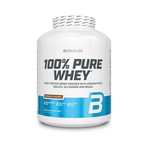 Biotech USA 100% Pure Whey 2270g Karamell-Cappuccino