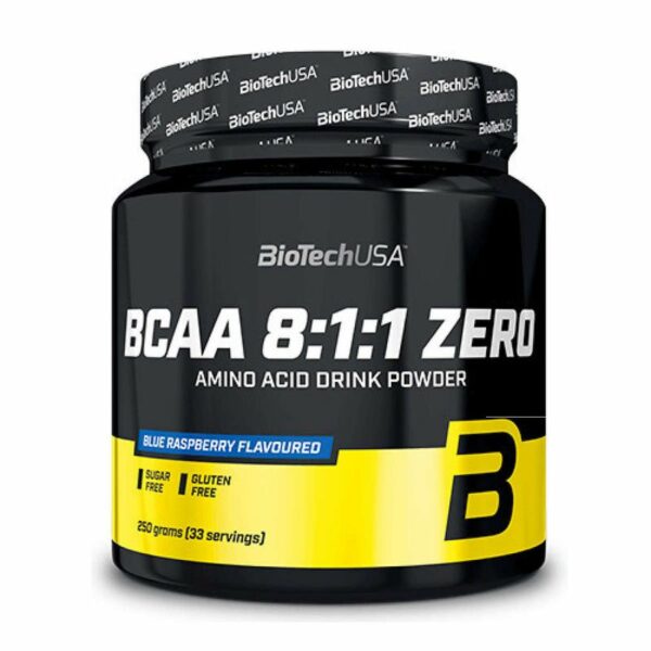 Biotech USA BCAA Zero 8:1:1 250 g Blaue Himbeere