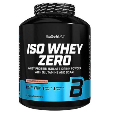 Biotech USA Iso Whey Zero 2270g Erdbeere