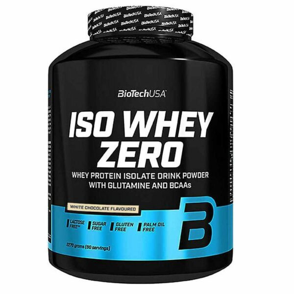 Biotech USA Iso Whey Zero 2270g Wei?e Schokolade