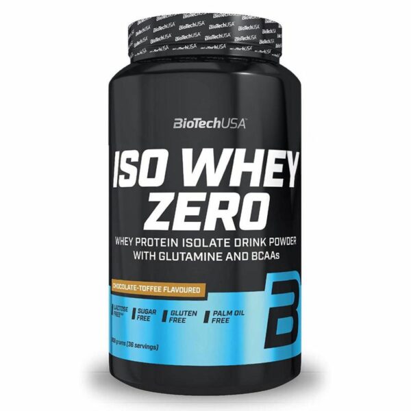 Biotech USA Iso Whey Zero 908g Schokolade-Toffee