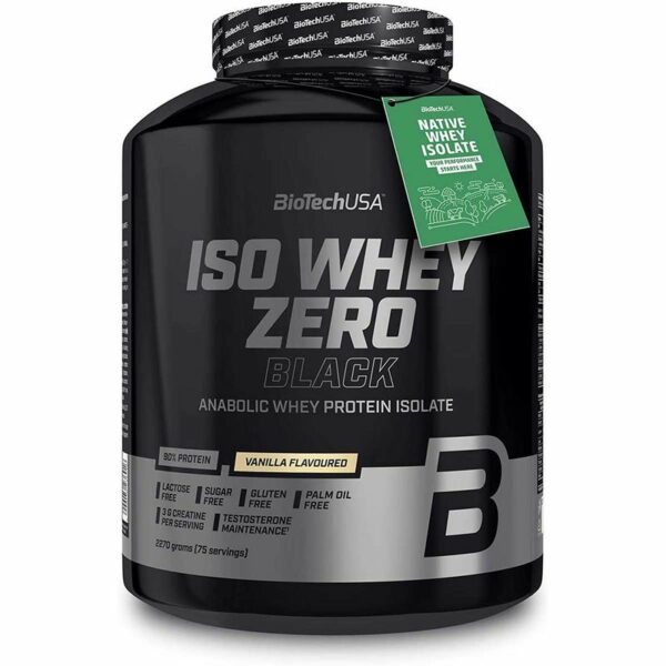 Biotech USA Iso Whey Zero Black 2270 g Vanille