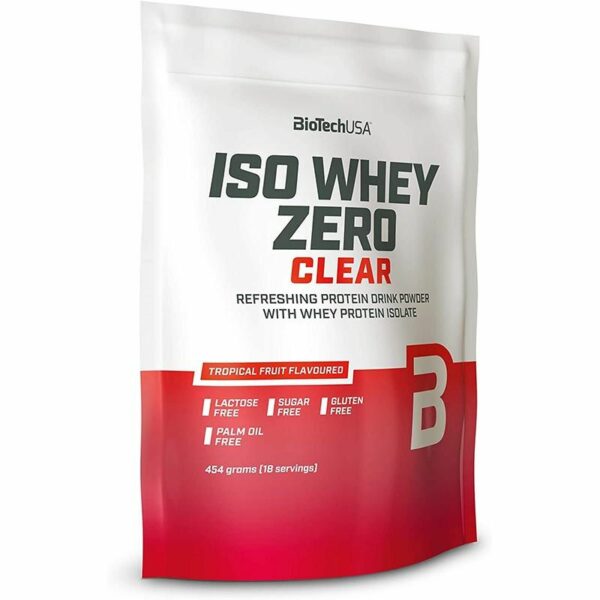 Biotech USA Iso Whey Zero Clear 454 g Pfirsich Eistee