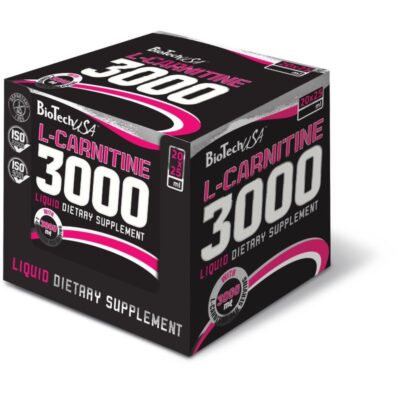 Biotech USA L-Carnitine 3000 - 20x25ml Ampullen Zitrone