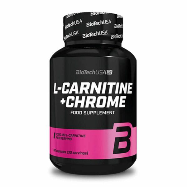 Biotech USA L-Carnitine + Chrome 60 Kapseln