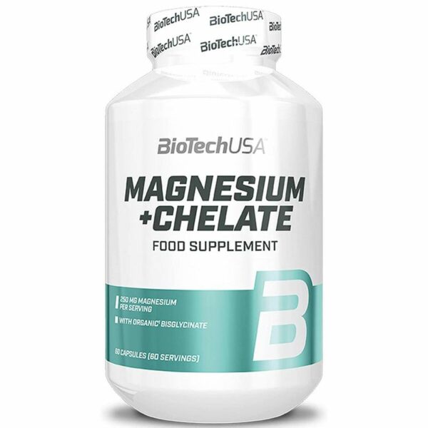 Biotech USA Magnesium + Chelate 60 Kapseln