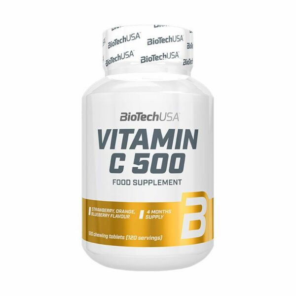 Biotech USA Vitamin C 500 - 120 Kautabletten