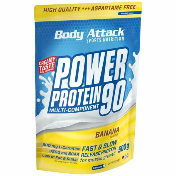 Body Attack Power Protein 90 500g Banane