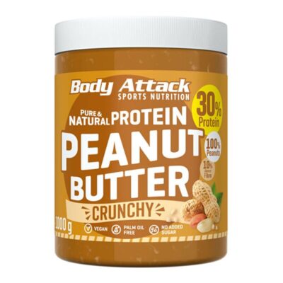 Body Attack Protein Peanut Butter 1000g Crunchy