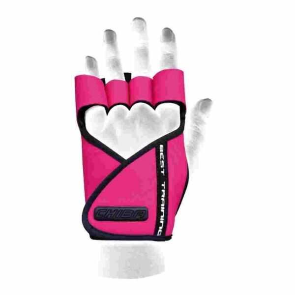 Chiba Lady Motivation Glove Trainingshandschuhe Rosa/schwarz - S