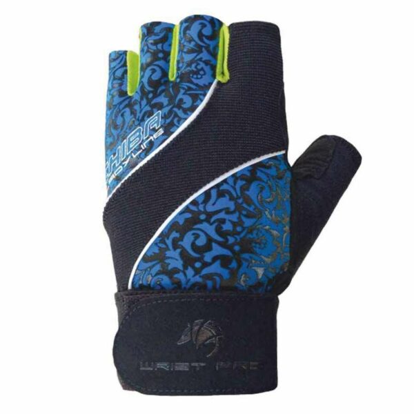 Chiba Lady Wristpro Trainingshandschuhe Schwarz/royal
