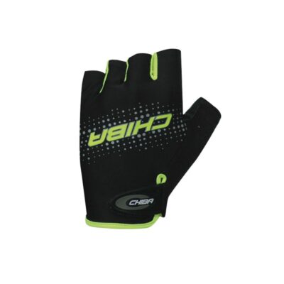 Chiba Ride Fahrradhandschuhe Schwarz/neon - XS