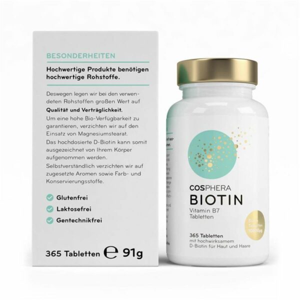 Cosphera Biotin 365 Tabletten