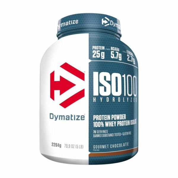 Dymatize Iso 100 Hydrolyzed 2264 g Gourmet Chocolate