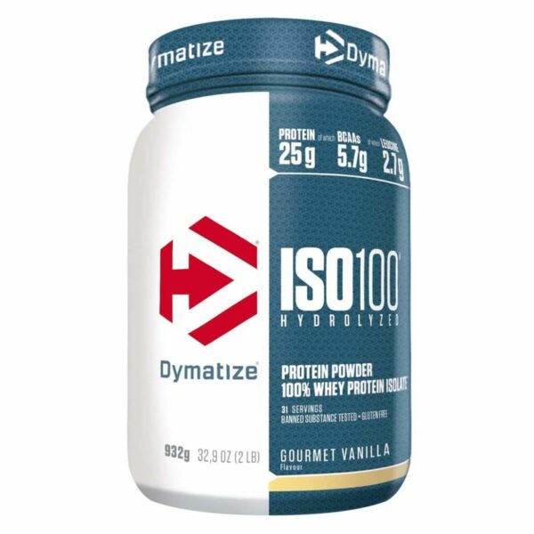 Dymatize Iso 100 Hydrolyzed 932 g Erdbeere