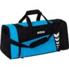 Erima Six Wings Sporttasche M Curacao / Schwarz