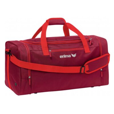 Erima Squad Sporttasche Größe M bordeaux/ rot