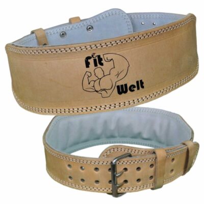 FitWelt Gewichthebergürtel Leder XL