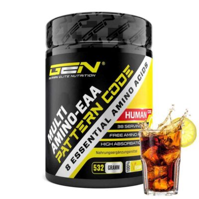 GEN Nutrition Multi Amino EAA Pattern Code 532g Cola-Zitrone