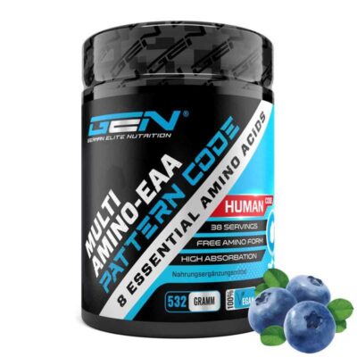 GEN Nutrition Multi Amino EAA Pattern Code 532g Crystal Blueberry