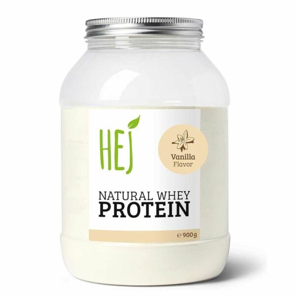 HEJ Natural Whey Protein 900g Vanille