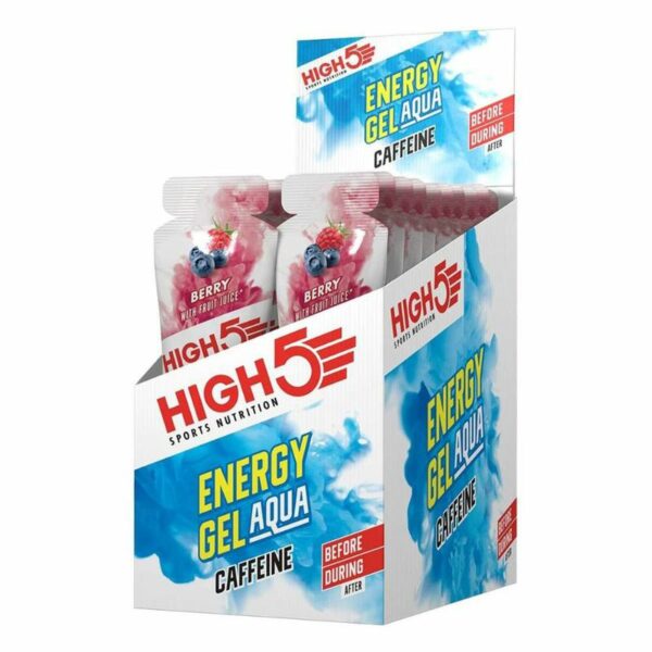 High5 Energy Gel Aqua Caffeine 20x66g Berry