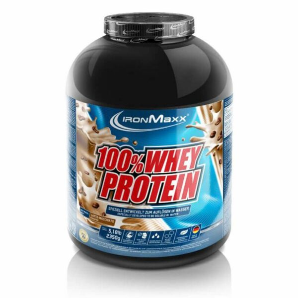 IronMaxx 100% Whey Protein 2350g Latte Macchiato