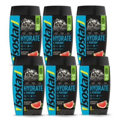 Isostar Hydrate & Perform Sport Drink 6x400g Grapefruit
