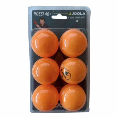 Joola Tischtennisbälle Rossi * 6er Blister Orange