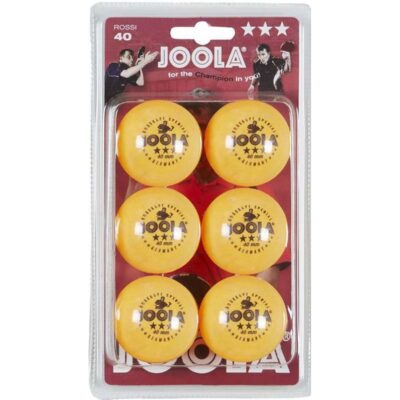 Joola Tischtennisbälle Rossi *** 6er Blister Orange
