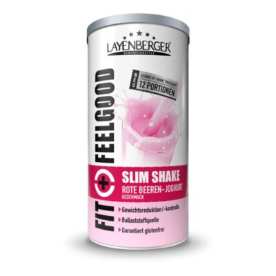 Layenberger Fit+Feelgood Slim Shake 396g Rote Beeren-Joguhrt