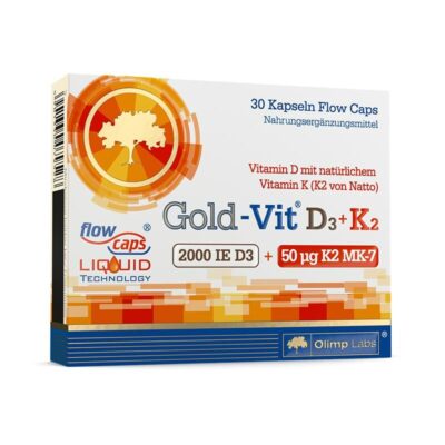 MHD 09/2023 Olimp Gold-Vit D3+K2 2000 - 30 Kapseln