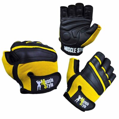 MuscleStyle Ultra Gym Fitnesshandschuhe XL