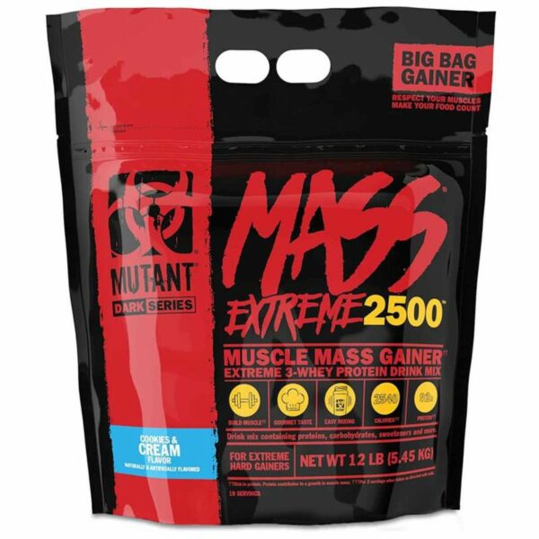 Mutant Mass XXXTREME 2500 5450 g Cookies & Cream