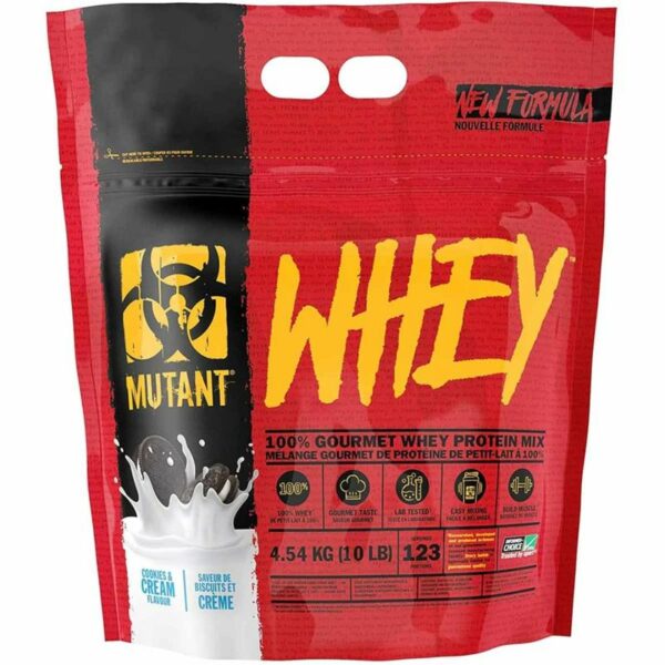 Mutant Whey 4536 g Cookies & Cream