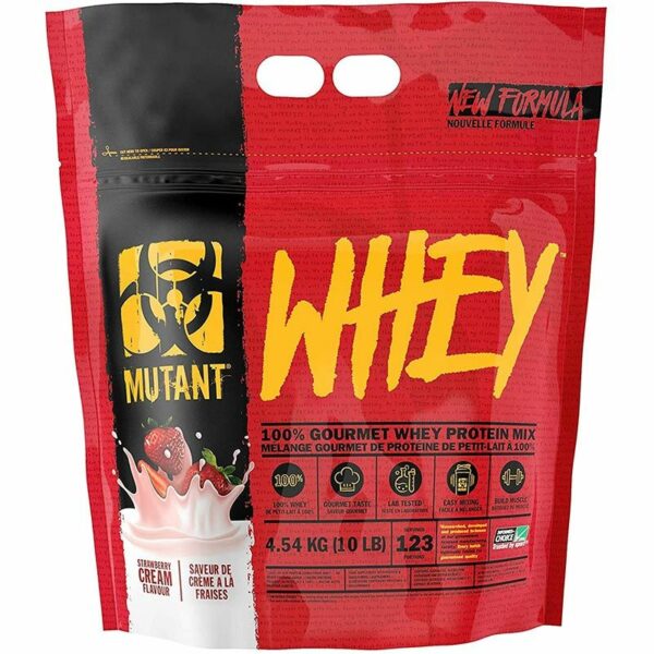 Mutant Whey 4536 g Strawberry Cream