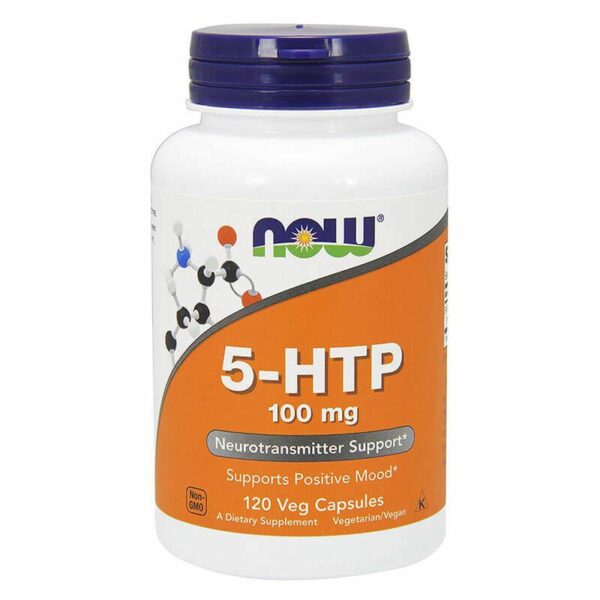 Now Foods 5-HTP 100mg 120 Kapseln