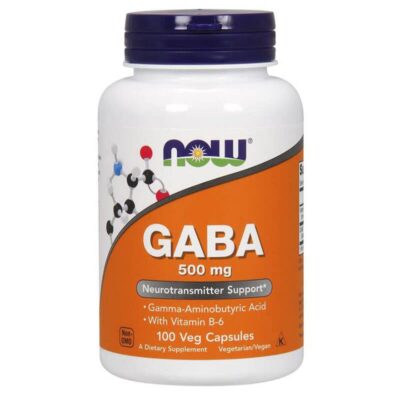 Now Foods Gaba 500mg - 100 Kapseln