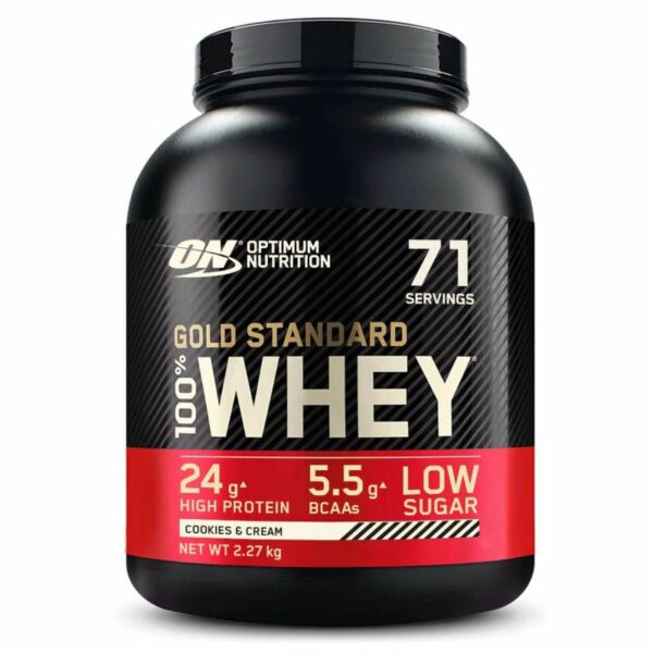 Optimum Nutrition 100% Whey Gold Standard 2270g Cookies & Cream